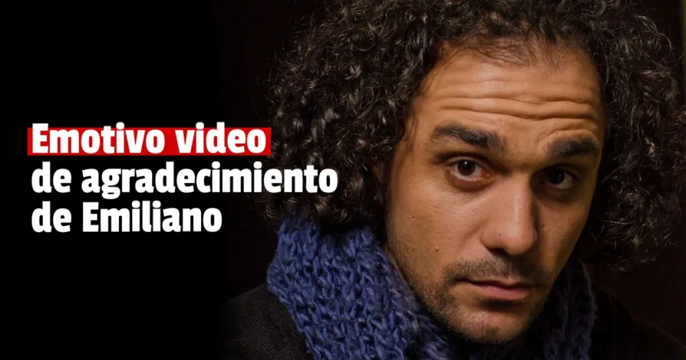 Emiliano Voiro grabó un video para agradecer a todos por la ayuda 
