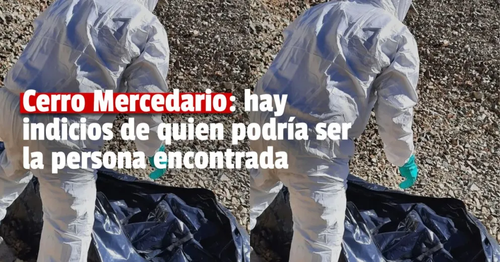 El cuerpo hallado en el Mercedario podría ser de una andinista tucumana 