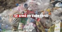 Valle Fértil: los vecinos denunciaron el mal uso de los contenedores de basura 