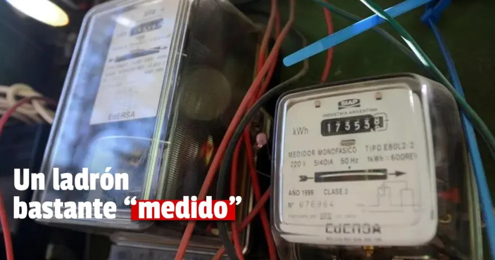 Entró a una casa en construcción, se robó el medidor de luz