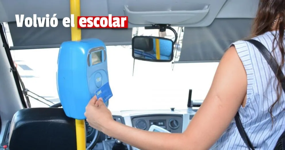 A partir de febrero, vuelve el boleto escolar con aumento 