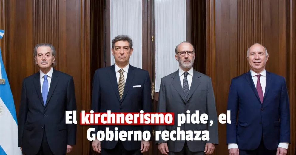 El Gobierno rechazó el pedido del kirchnerismo de reformar la Corte Suprema por decreto 