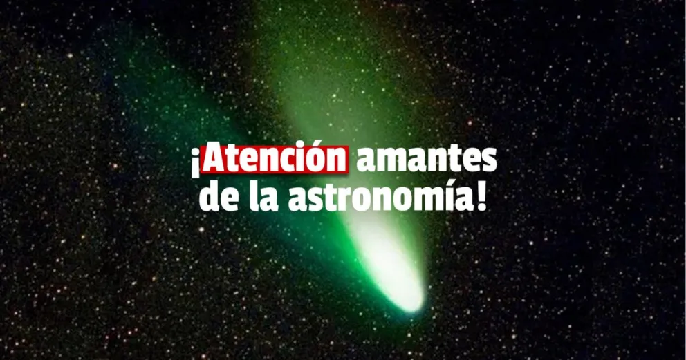 El cometa verde se verá en febrero 