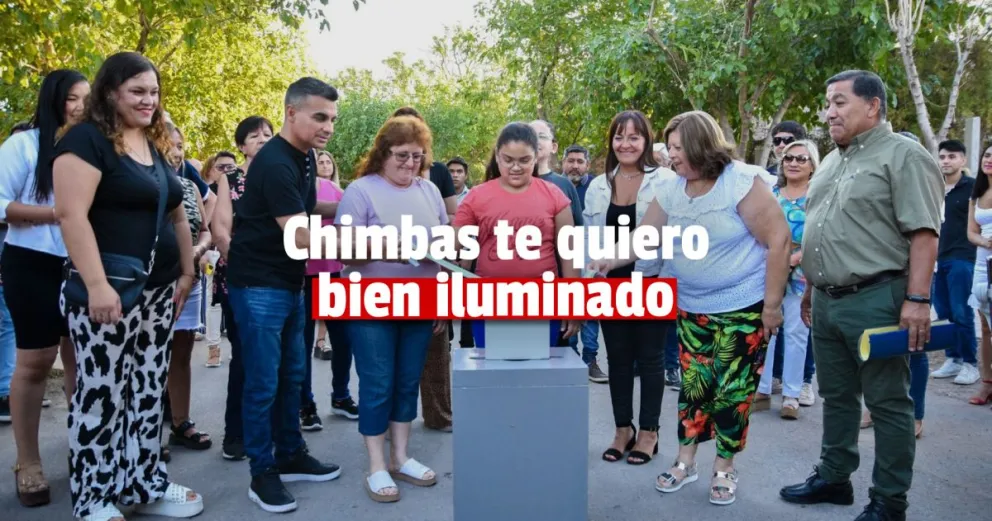 El Loteo Salta y el Barrio Laprida estrenaron luminaria