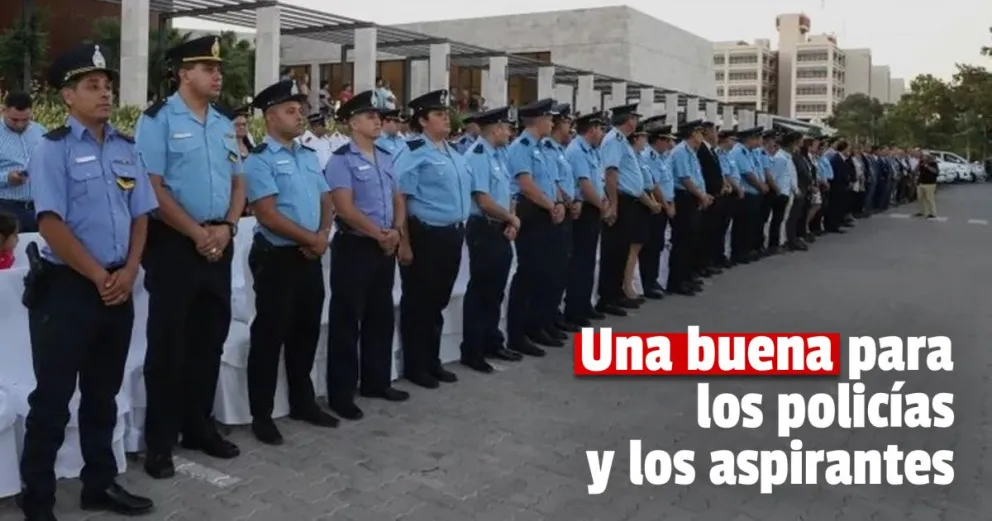 El 2023 se viene con nuevos ascensos para la policía