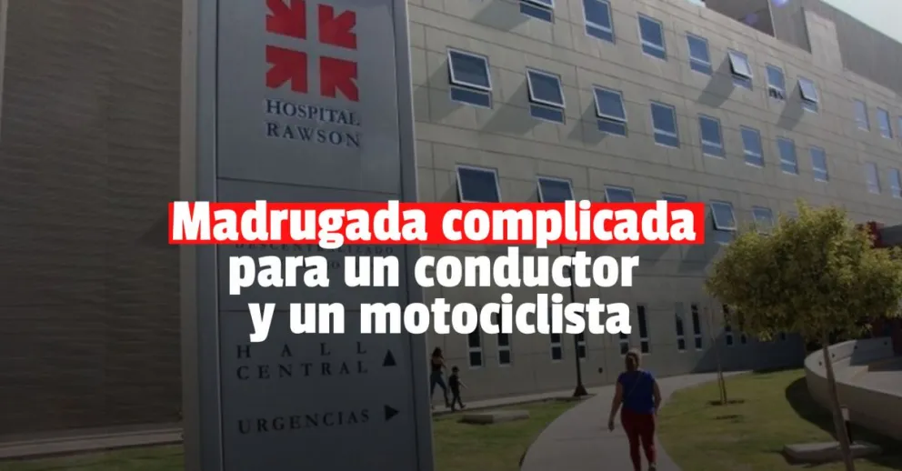 Dos heridos en siniestros viales en la madrugada