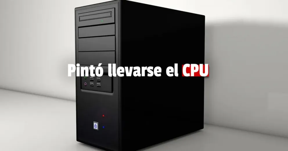 Una pareja robó un CPU de un supermercado 