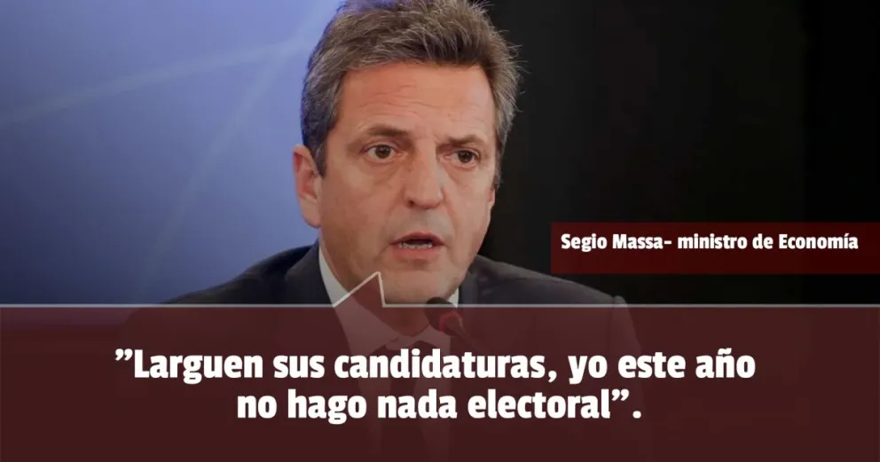 Massa confirmó que no será candidato en las próximas elecciones 