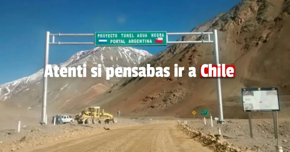 Autoridades confirmaron que se habilitó el Paso de Agua Negra 