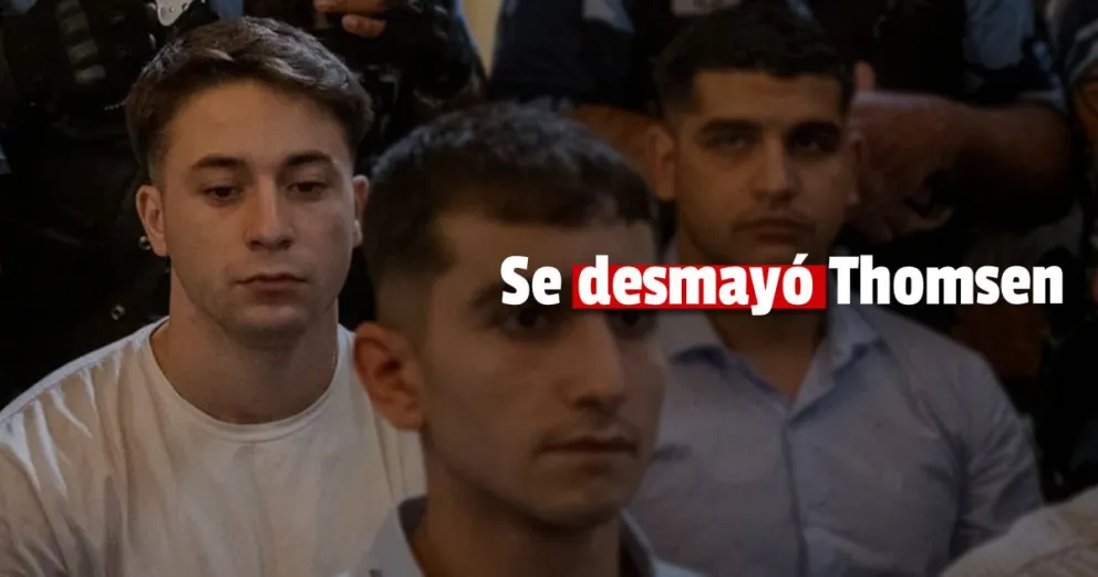 Unos de los rugbiers se descompensó en plena sentencia 