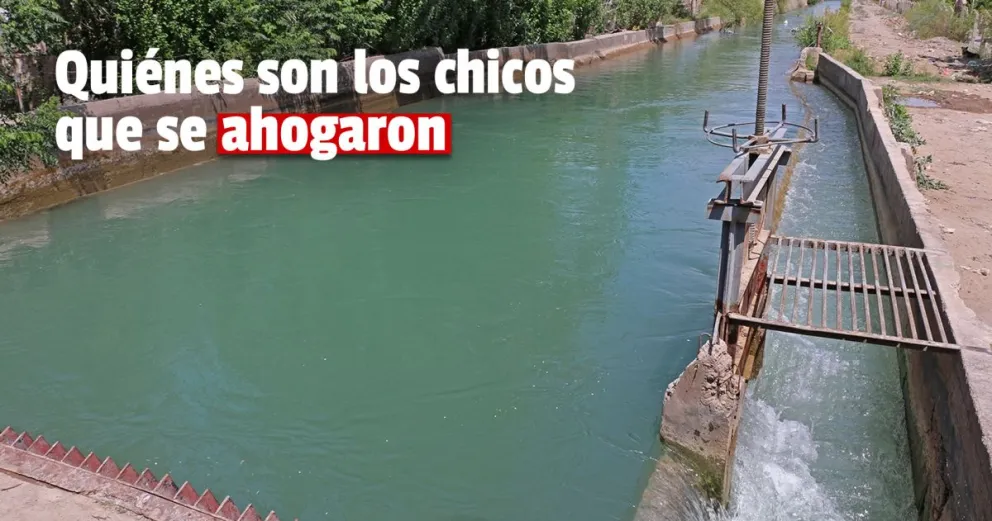 Reconocieron a los adolescentes que se ahogaron en el canal: eran hermanos
