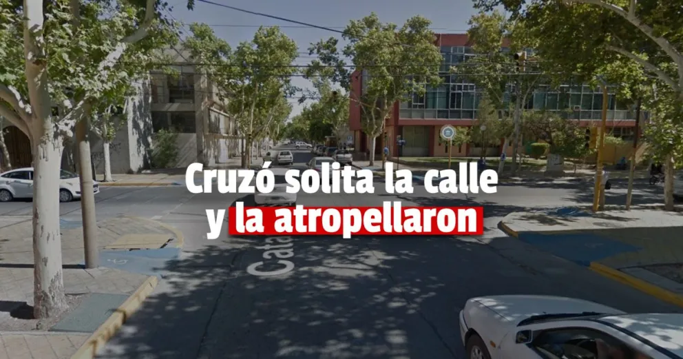 Una nena de tres años cruzó la calle y fue atropellada por un auto