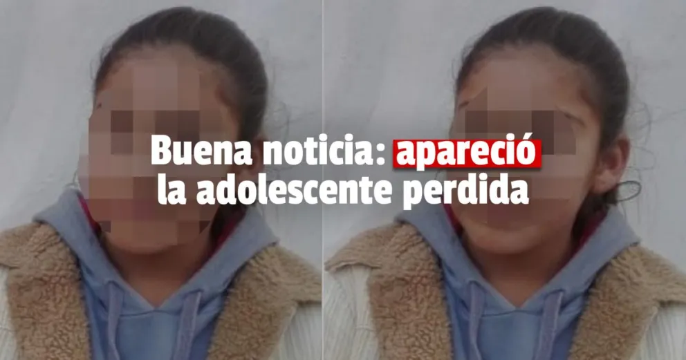 Apareció la menor que era intensamente buscada en Zonda 