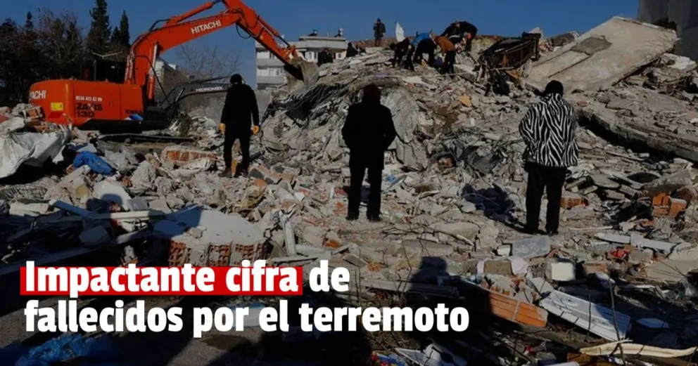 Terremoto en Turquía: hay más de 11 mil muertos 