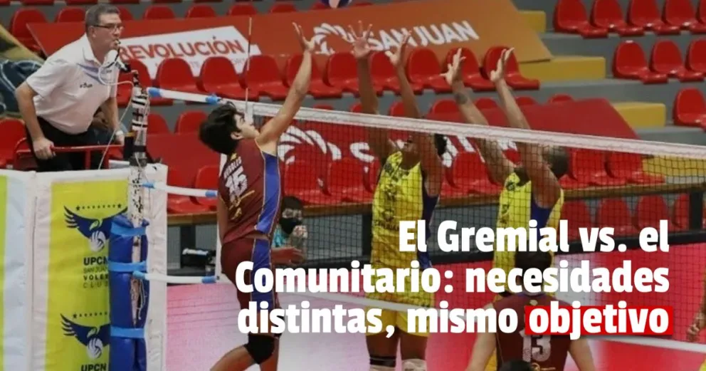 Duelo de sanjuaninos en la Liga Nacional de Vóley