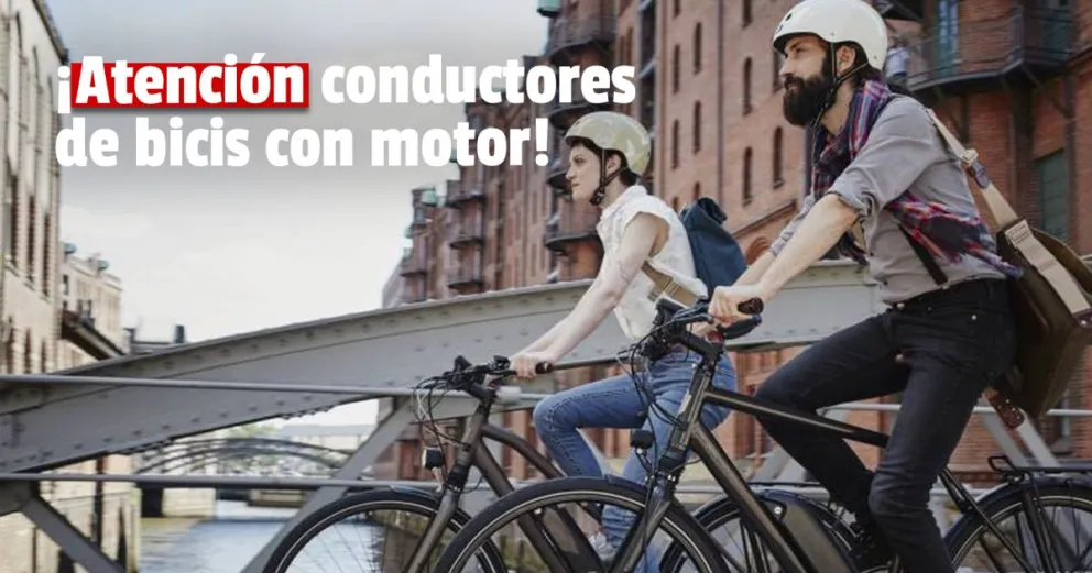 Reglamentación para motos de poco voltaje y bicis con motor