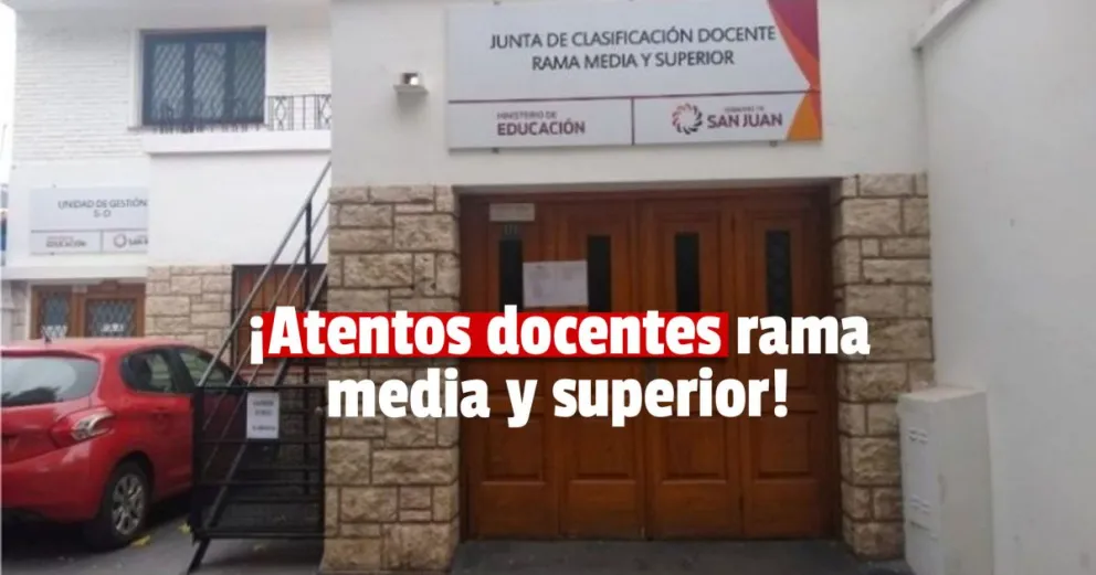 Ya está el cronograma de inscripción anual y complementaria para rama media y superior