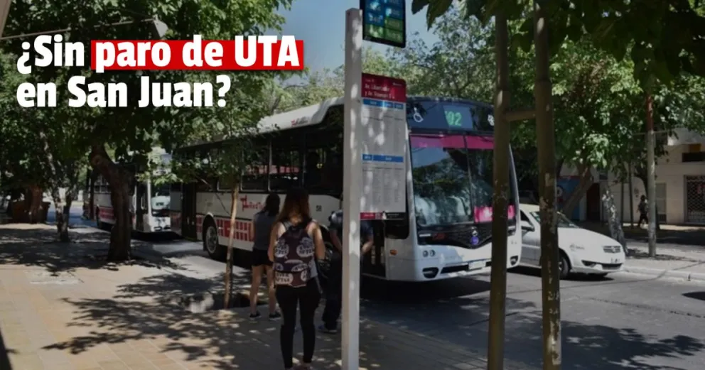 No habría paro de UTA en San Juan