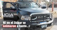 Fueron a rescatar un caballo y en el camino, rompieron una camioneta RAM