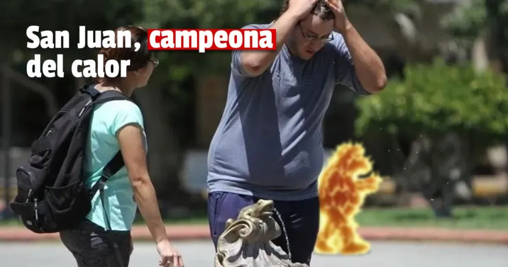 Con 38.6°, San Juan es la provincia más caliente del país