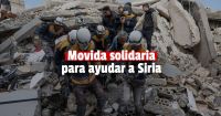 Colecta solidaria para ayudar a los afectados por el terremoto en Siria 