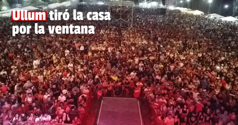 La Fiesta de Ullum y su Espejo volvió con todo