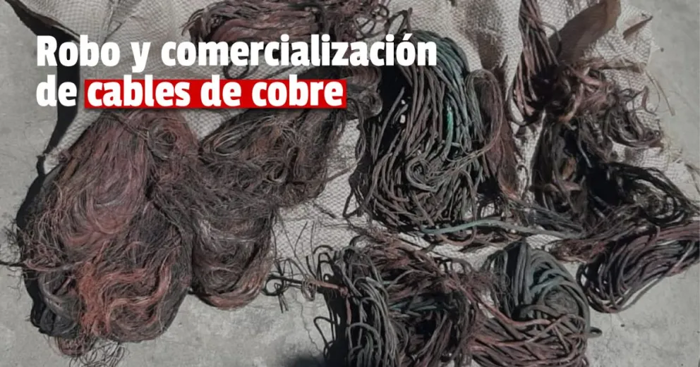 Trabajabá para Energía San Juan y robabá cables de cobre para vender