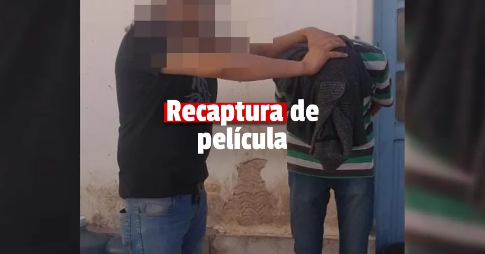 Quebranto el régimen de salidas transitorias y agarro a las piñas con los efectivos policiales