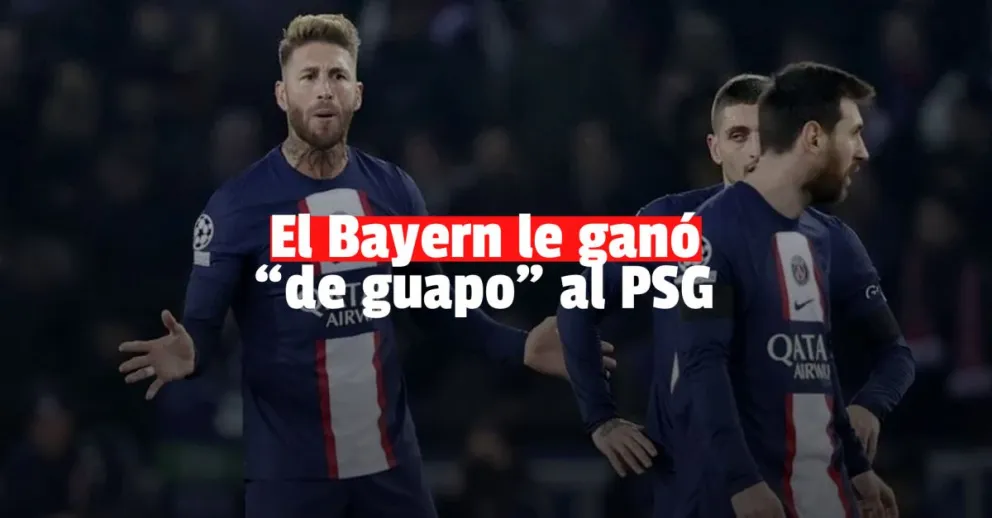 El PSG de Messi no pudo con el Bayern Munich