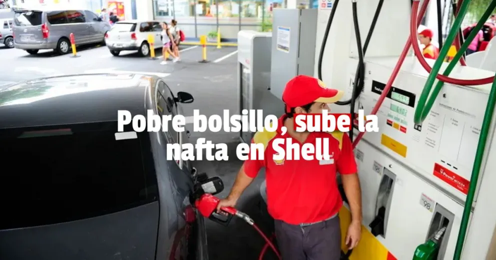 A partir de este miércoles, Shell aumenta un 4% el precio de sus combustibles
