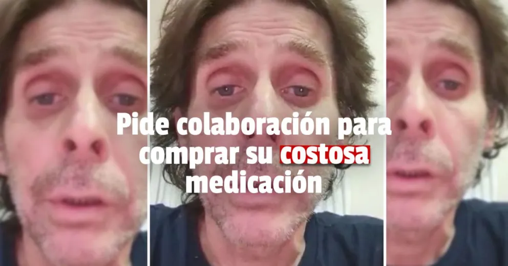 Raúl Arias necesita un remedio de 7 millones por su enfermedad 