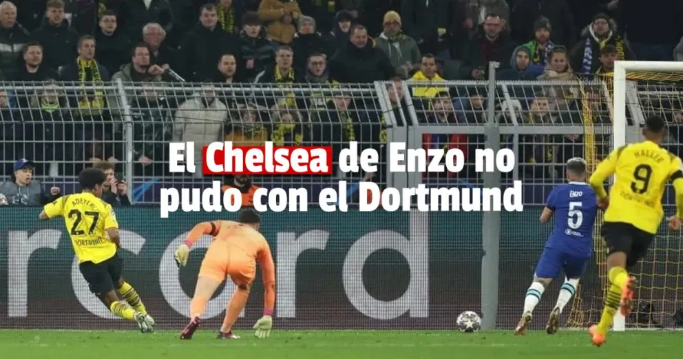 El Chelsea de Enzo Fernández cayó en Alemania 