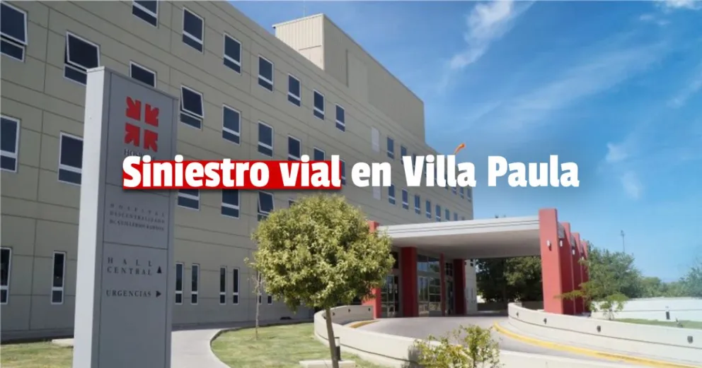 Un menor perdió el control de su moto, se cayó y terminó en el hospital 