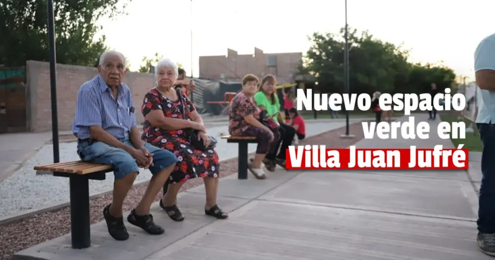 Baistrocchi inauguró un nuevo espacio verde y anunció el nuevo Presupuesto Participativo 2023