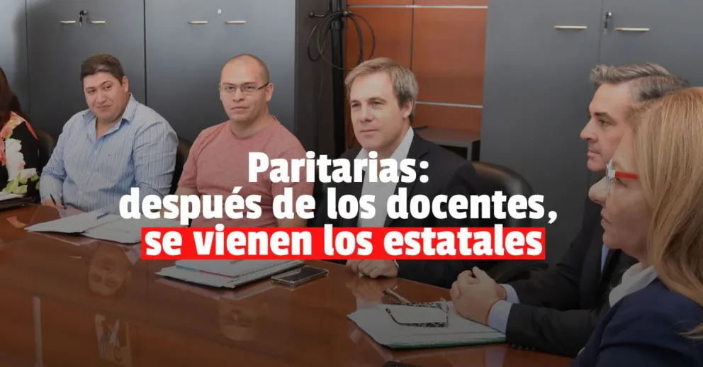 Arrancó la paritaria estatal: gobierno y gremios definen la actualización salarial