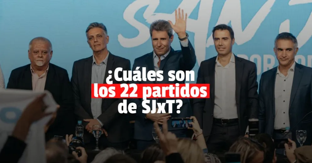 Uno por uno, los 22 partidos que conforman el Frente San Juan x Todos 