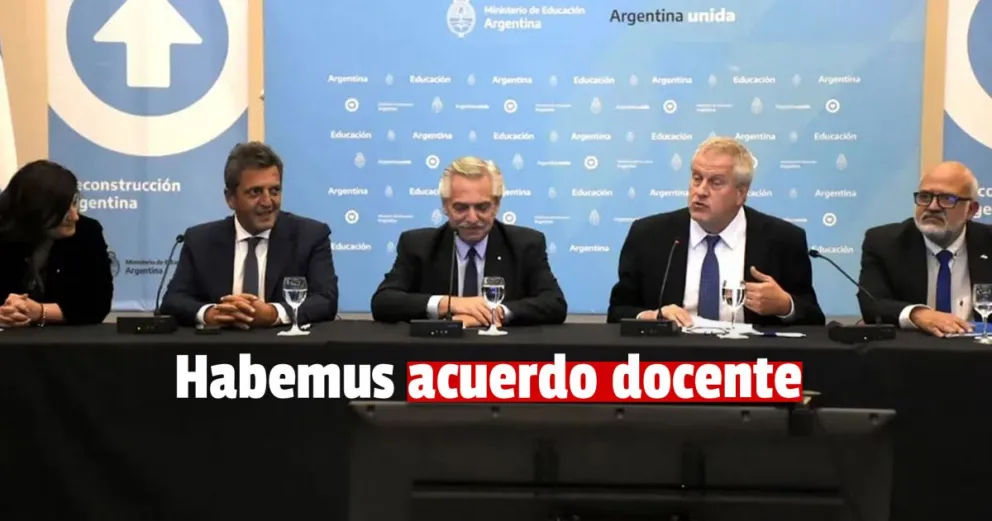 El Gobierno acordó con los gremios docentes un aumento del 33% y se prevé un inicio de clases sin conflicto