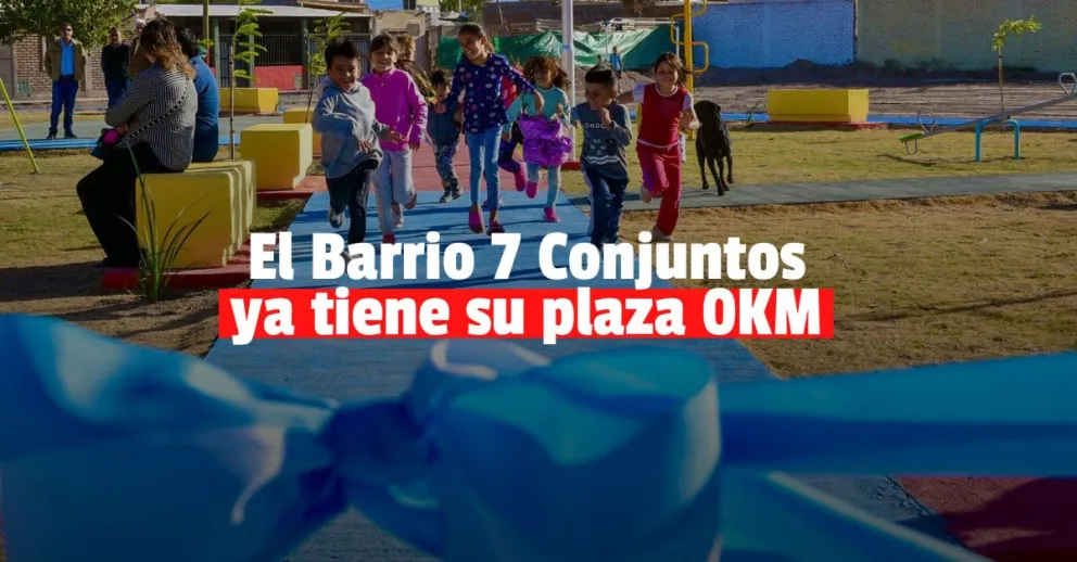 El Barrio 7 Conjuntos estrenó plaza nueva 