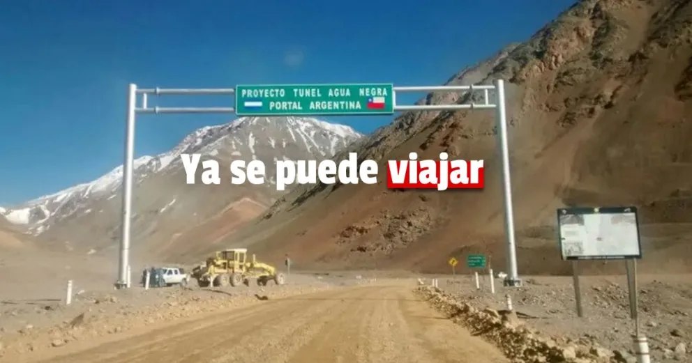 Se habilitó el Paso de Agua Negra 