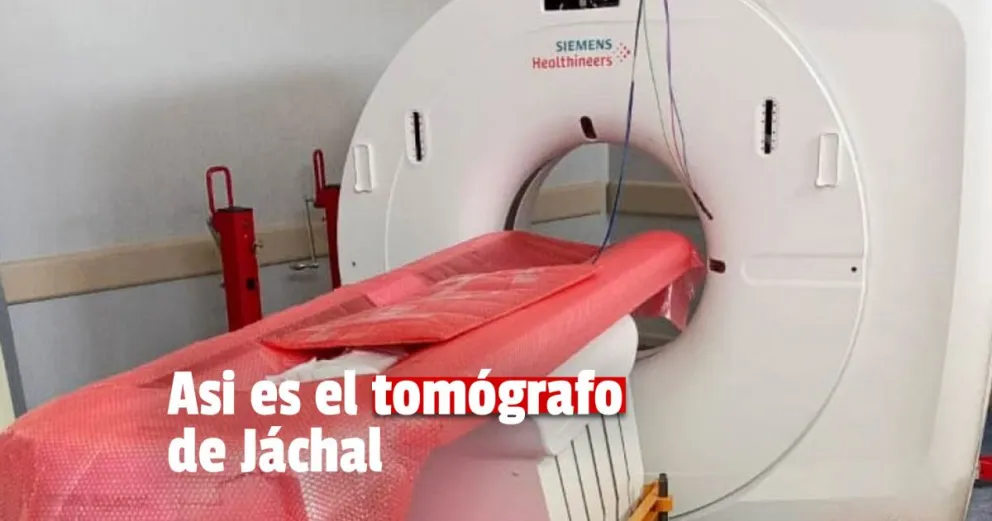 Instalan un tomógrafo en el hospital de Jáchal