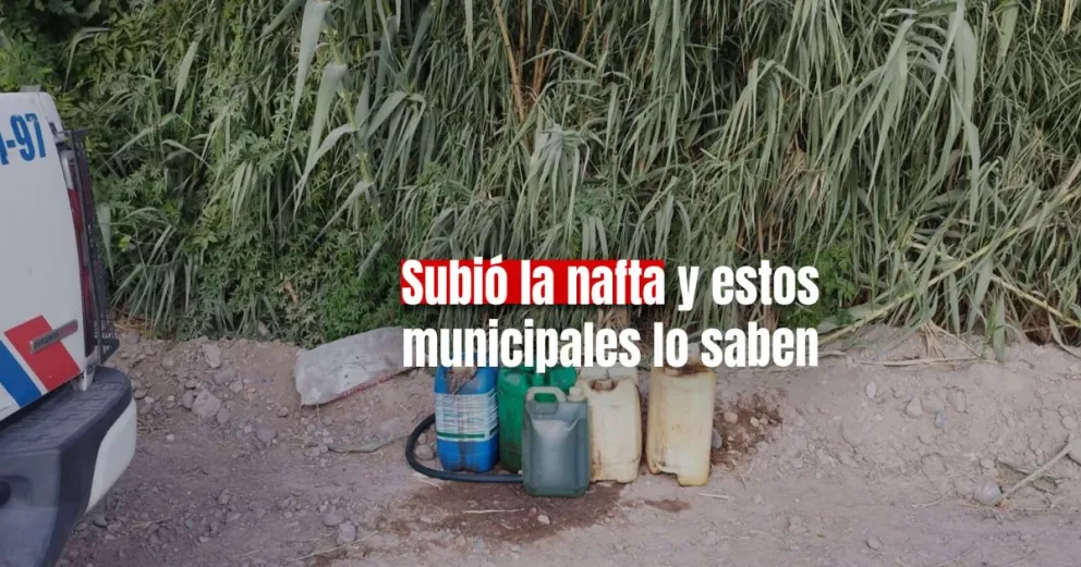 Detenidos por robar combustible de un camión recolector de basura 