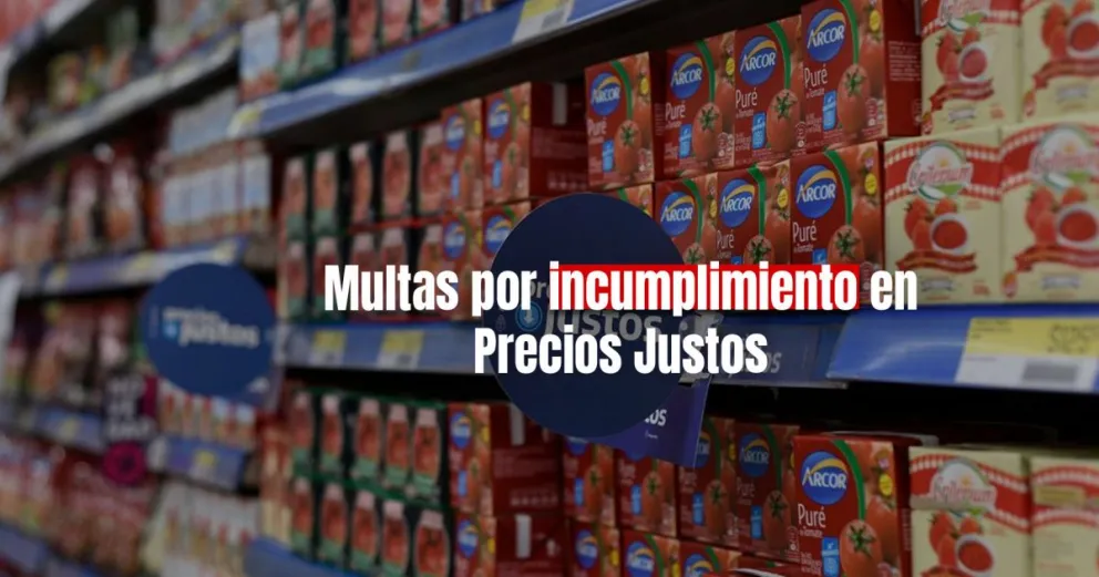 La Secretaria de Comercio multó a 770 comercios y supermercados por incumplimiento