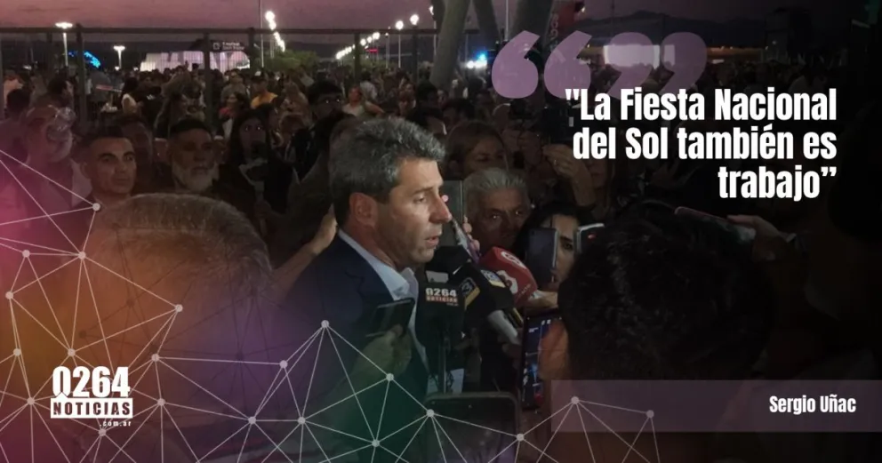 Sergio Uñac inauguró la FNS2023