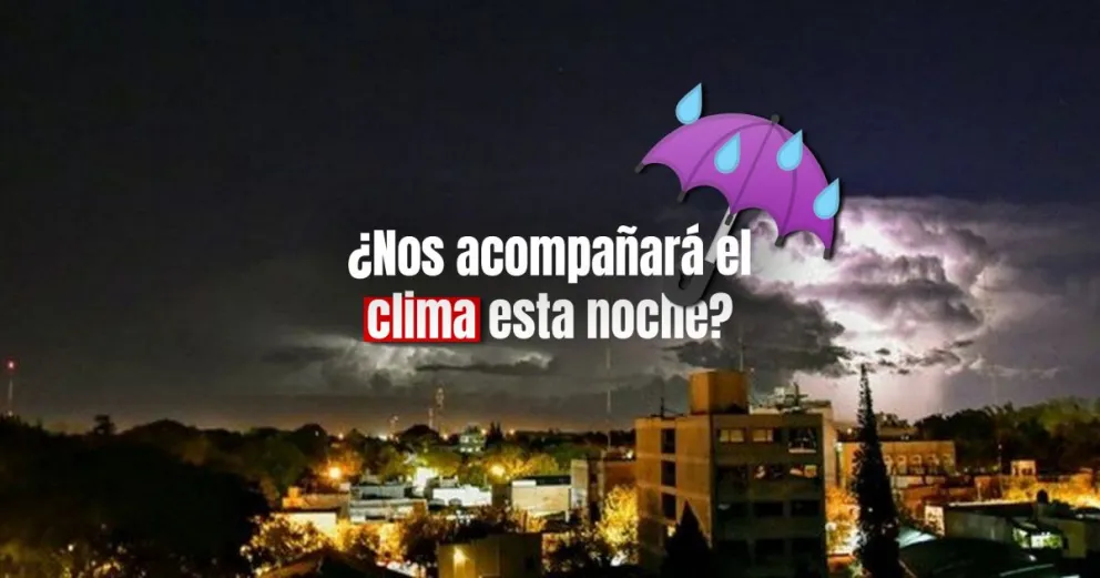 A minutos de comenzar a vivir la segunda noche de la FNS ¿Cómo estará el clima? 
