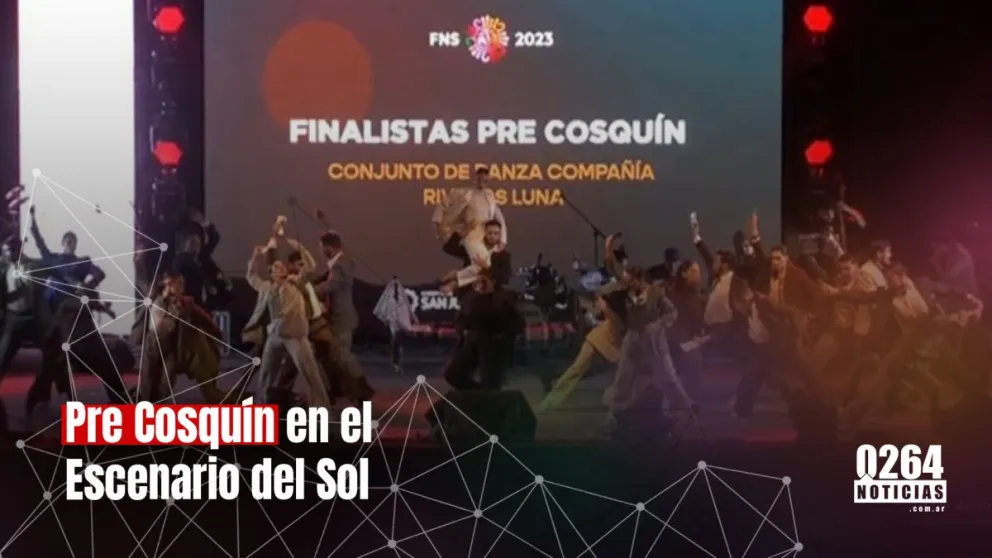 Impactante actuación de los finalistas del Pre Cosquín