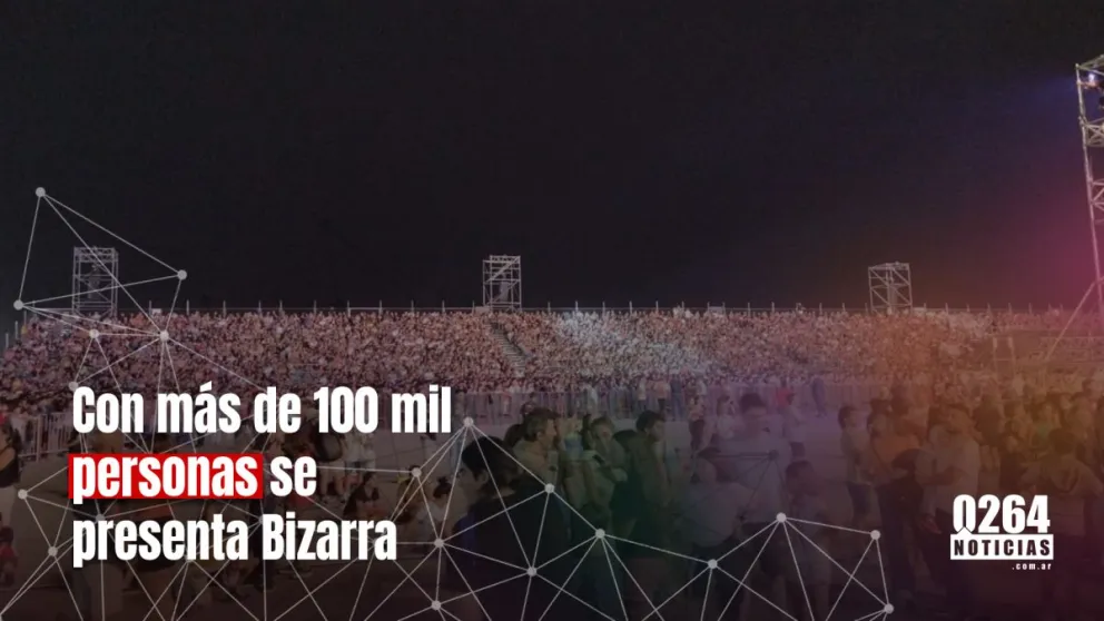 Una multitud recibió a Bizarrap en el Escenario San Juan