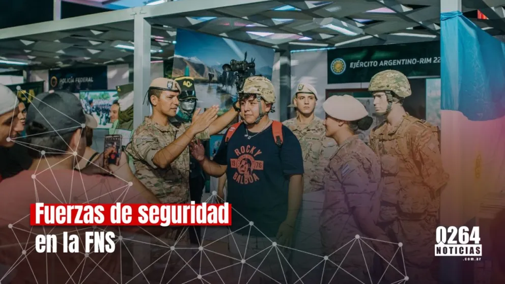 Ya visitaste el stand de las Fuerzas de Seguridad de la Nación en la FNS