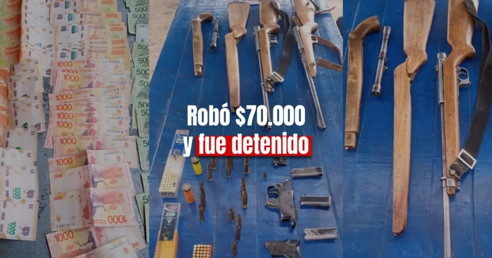 Violento asalto con armas de fuego en el Departamento de Calingasta 
