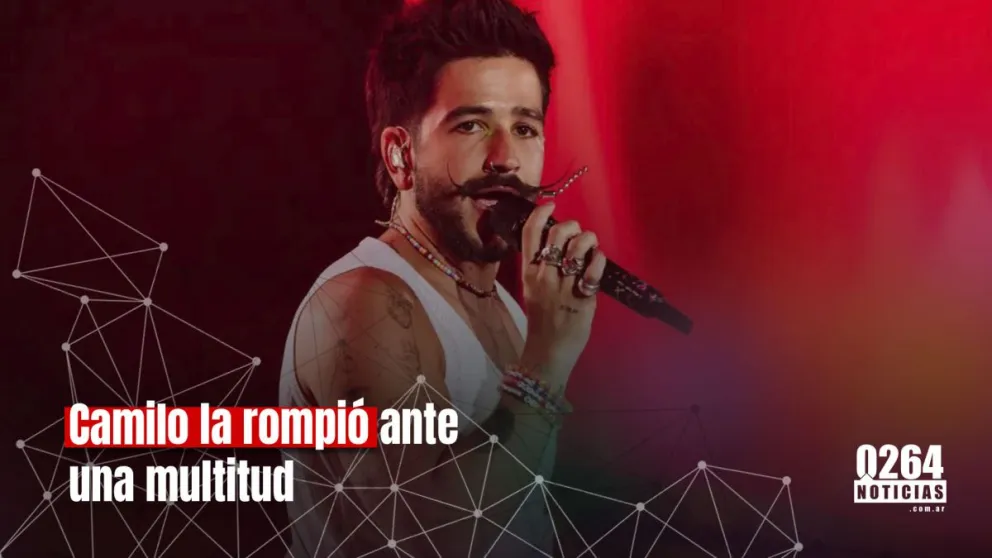 Camilo hizo delirar al público en la tercera noche de la FNS 