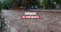Tras la crecida buscan declarar estado de emergencia en Calingasta 